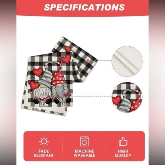 Gnome Valentine’s Day Runner - Picture 3 of 10